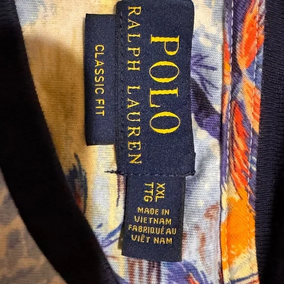 Polo Ralph Lauren size xxl Hawaiian tropical tee shirt - Picture 4 of 8